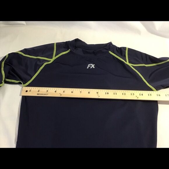 New FitExtreme Performance Shirt Tight Fit Navy - Picture 4 of 6